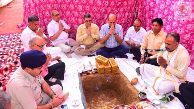 24 Aug 2022 – Bhoomi Pujan of BIIA House, Kaharani, was held with devotion, marking the beginning of a new chapter in industrial unity and future infrastructure.