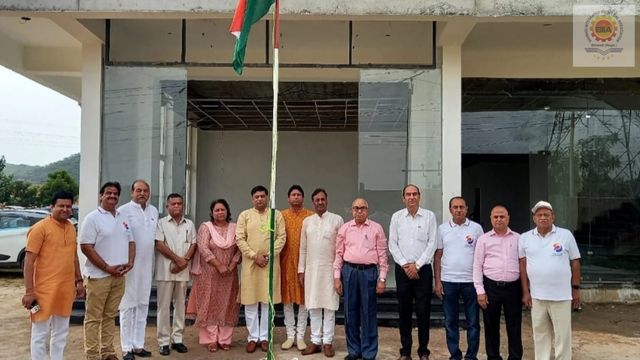 15 Aug 2023 – Flag hoisting on Independence Day was led by Shri Parveen Lamba Ji, President BIIA, at BIIA House and several other locations, marking the spirit of patriotism.