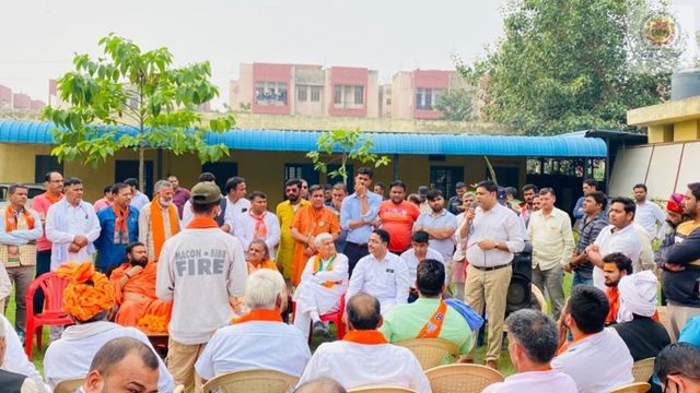 03 Dec 2023 – Heartfelt congratulations to Shri Mahant Baba Balak Nath Ji on his historic victory from Tijara Assembly. Best wishes for a successful and impactful tenure.