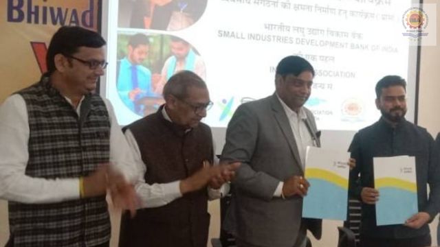 13 Feb 2025 – BIIA & SIDBI signed a landmark MoU at BIIA House to enhance credit access and growth support for MSMEs and industries in Greater Bhiwadi.