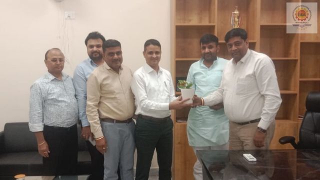 02 Apr 2025 – Shri Mukesh Chaudhry Ji, RAS, Commissioner, Nagar Parishad-Bhiwadi visited BIIA House to discuss civic and developmental issues concerning Bhiwadi.