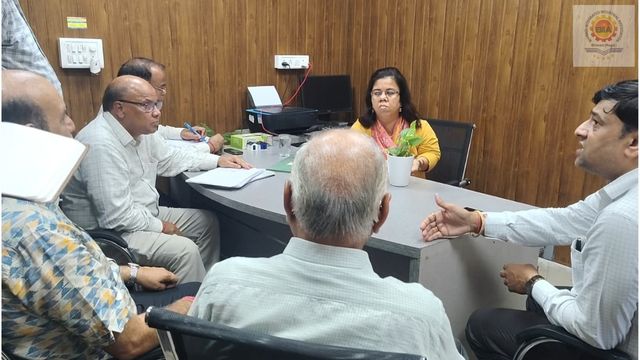 26 Jun 2025 – BIIA delegation met Ms. Arti Dogra Ji, IAS, Chairperson DISCOMs & MD, JVVNL at Bhiwadi to discuss critical electricity-related issues impacting local industries.