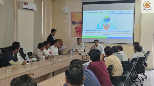 03 Sep 2025 – Seminar at BIIA, organized in association with Idam Infrastructure Advisory Pvt. Ltd., highlighted renewable energy strategies and policy frameworks to help industries cut energy costs and enhance sustainability.