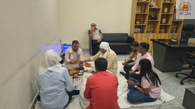 18 Oct 2025 – Diwali Puja at BIIA House filled the atmosphere with devotion, light and festive cheer.