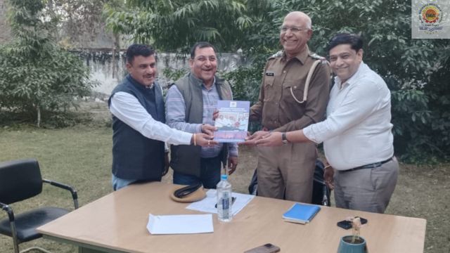 17 Nov 2025 – BIIA welcomed the newly appointed SHO, Shri Satish Ji, Chopanki and held discussions regarding the law and order situation in the area.
