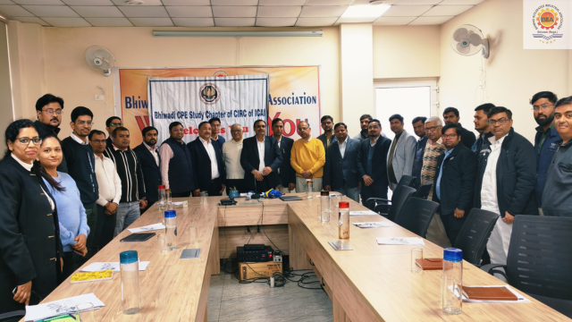 18 Dec 2025 – Bhiwadi CPE Study Chapter held a one-day seminar at BIIA House on GSTR-9 and 9C, covering updated rules, compliance norms and practical GST challenges.