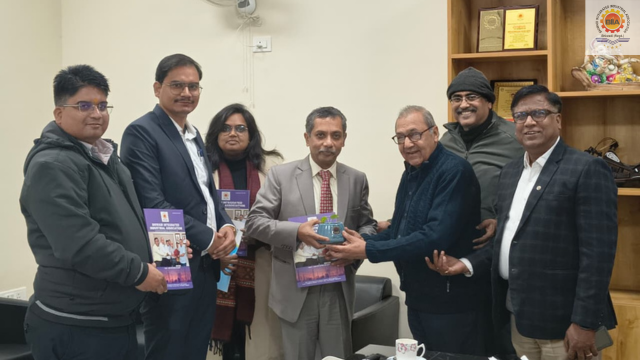 22 Dec 2025 – Shri Tamal Sarkar, Cluster Expert – New Delhi, SIDBI, visited BIIA House discussing financial schemes, MSME support initiatives, and future growth opportunities.