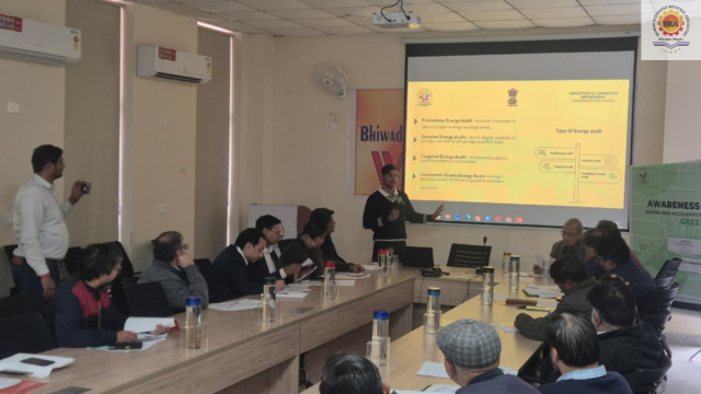 23 Dec 2025 – A Green Energy Audit Awareness Workshop was conducted at BIIA House by DIC, where MSMEs were informed about energy savings, operational efficiency, and government benefits.