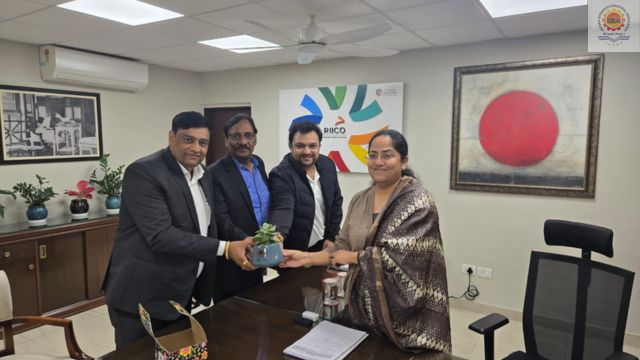 22 Jan 2026 – BIIA delegation held a meeting with Smt. Shivangi Swarnkar Ji, IAS, MD-RIICO, in Jaipur to raise and deliberate upon various issues affecting industrial areas and their functioning.