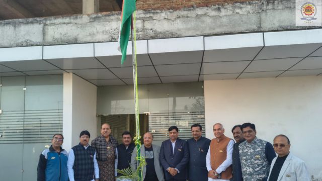 26 Jan 2026 – Republic Day flag hoisting ceremony was held at BIIA House with great patriotic and enthusiastic participation from members and stakeholders.