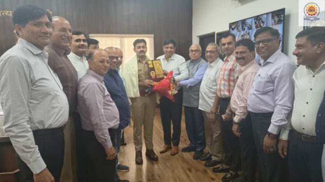 17 Mar 2026 – At SP Office, BIIA accorded a farewell to SP Shri Prashant Kiran Ji, IPS, Bhiwadi appreciating his service and valuable contributions to the region.