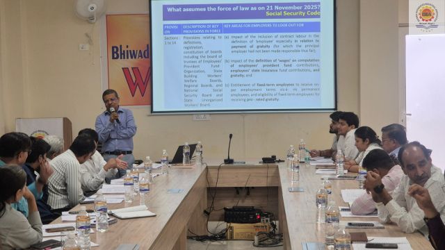 08 Apr 2026 – BIIA organised a full-day seminar on new labour codes at BIIA House, where HR expert Shri Sandeep Kumar Puthal Ji guided industries on key provisions, compliance requirements, implementation and practical challenges.