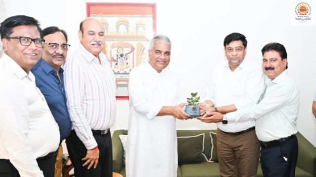 13 May 2026 – BIIA delegation met Hon’ble Union Minister and Alwar MP Shri Bhupender Yadav Ji and discussed major industrial concerns including pollution control matters, electricity issues, ESIC matters, land use policy, infrastructure development, regulatory challenges and CETP operations.
