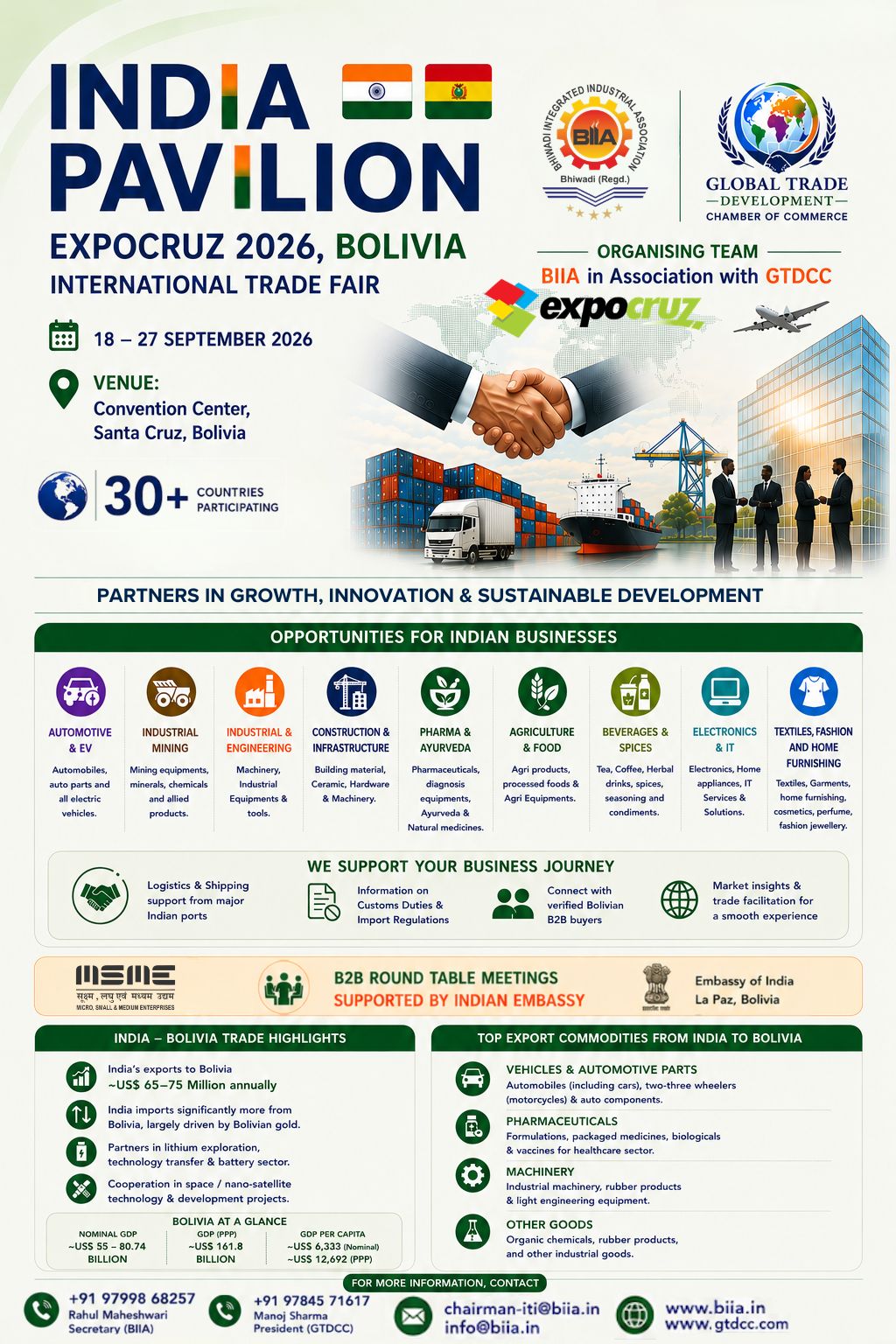 Trade Fair At Bolivia